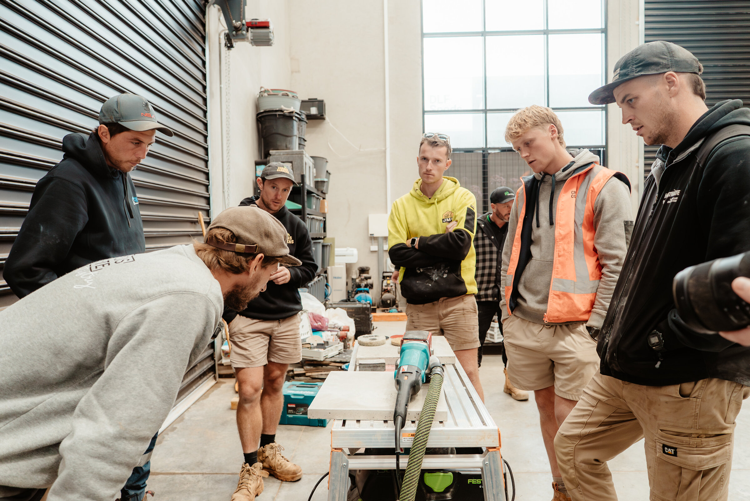 Inside Concrete Artistry workshop, June 2026